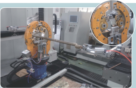 ZCN090AST-（2200）3600 水電多級線圈、風(fēng)電、水電線棒數(shù)控包帶機(jī)