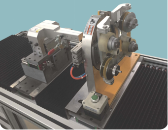 ZCN043梭形線圈引線頭包帶機(jī)