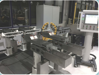 ZCN090B-X（1550、2500）跑道式線圈數(shù)控包帶機（機械爪結構）